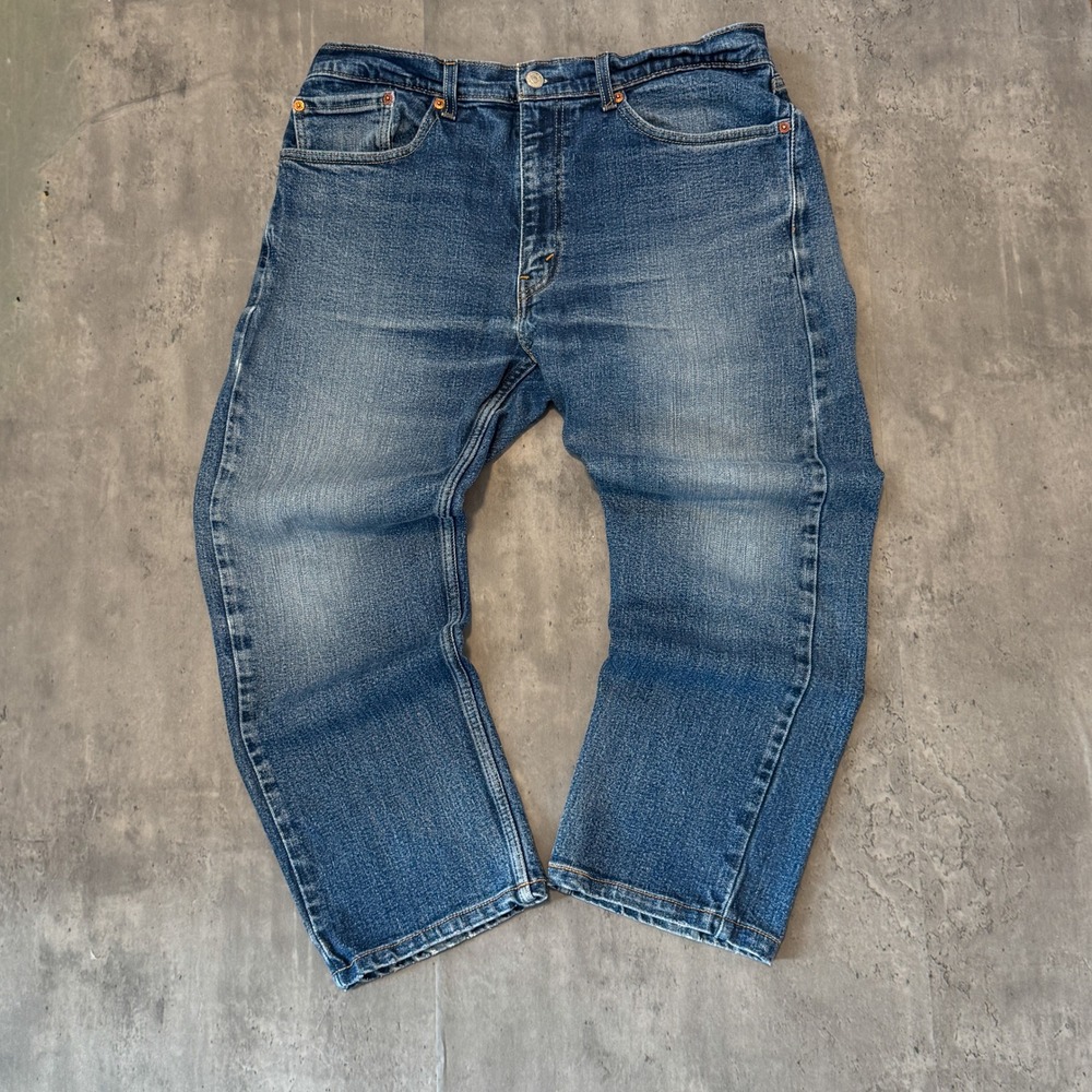 Vintage VTG Y2K 2000's 00's Levi's 505 Baggy Relax Fit Wide Legged Denim Jeans